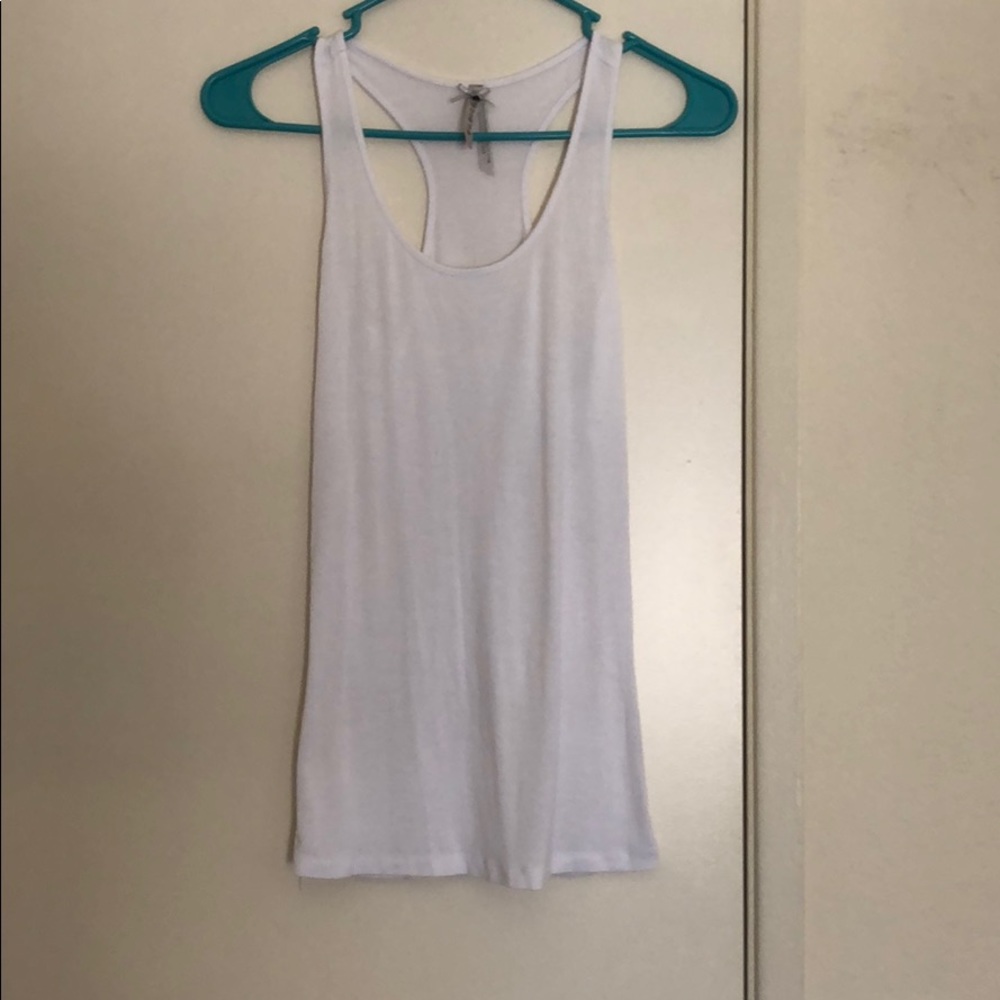 White tank top